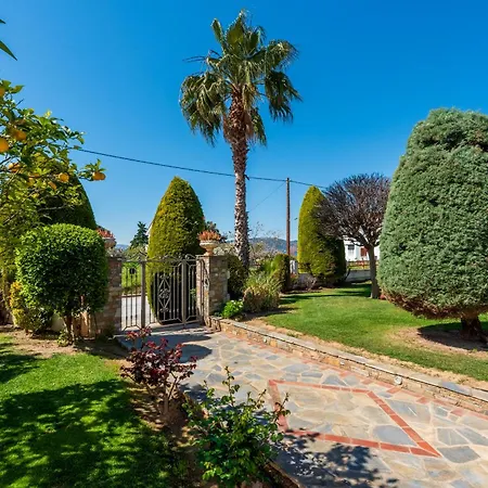 Апартаменты Christina's Twin Palm Trees House