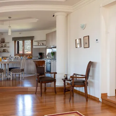 Christina's Twin Palm Trees House Agria