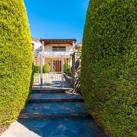 Christina's Twin Palm Trees House Апартаменты Агрия